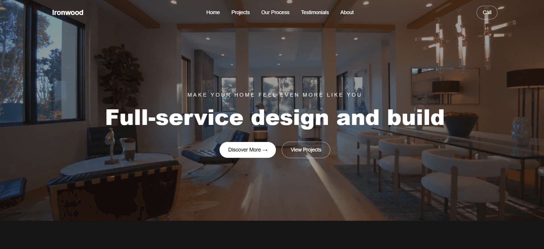 IronWood — Architecture & Real Estate Platform